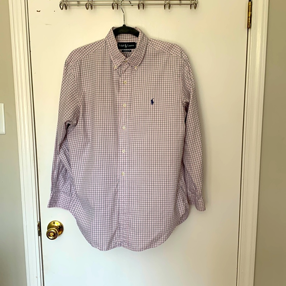 Long sleeve Polo button down.